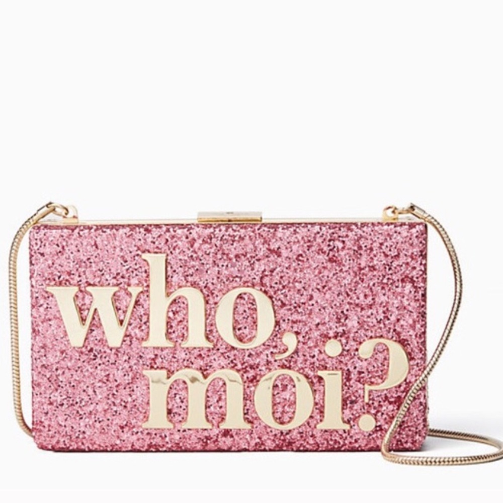 Kate spade who moi clutch